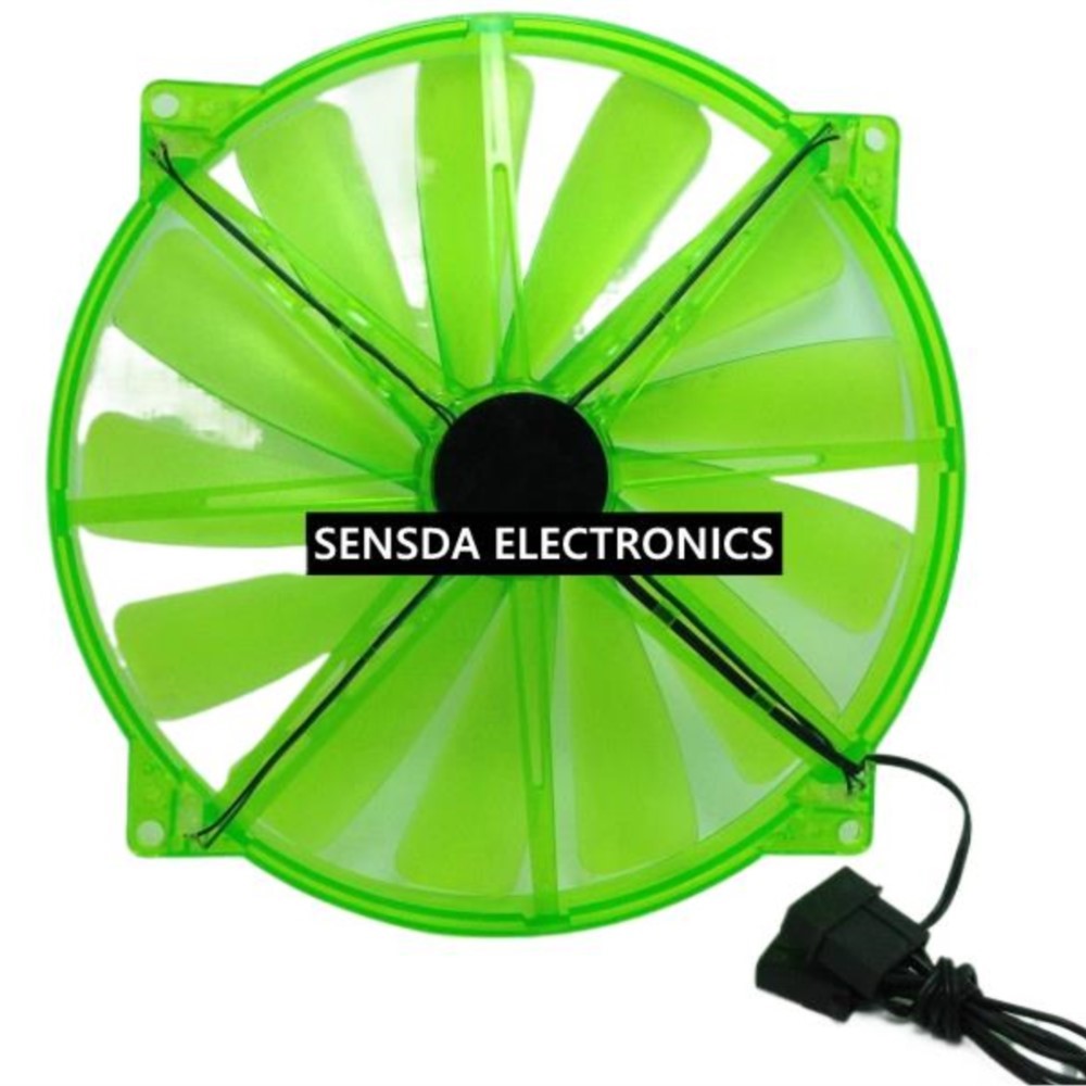 Pc Chassis - 20cm 200mm chassis cooling fan led