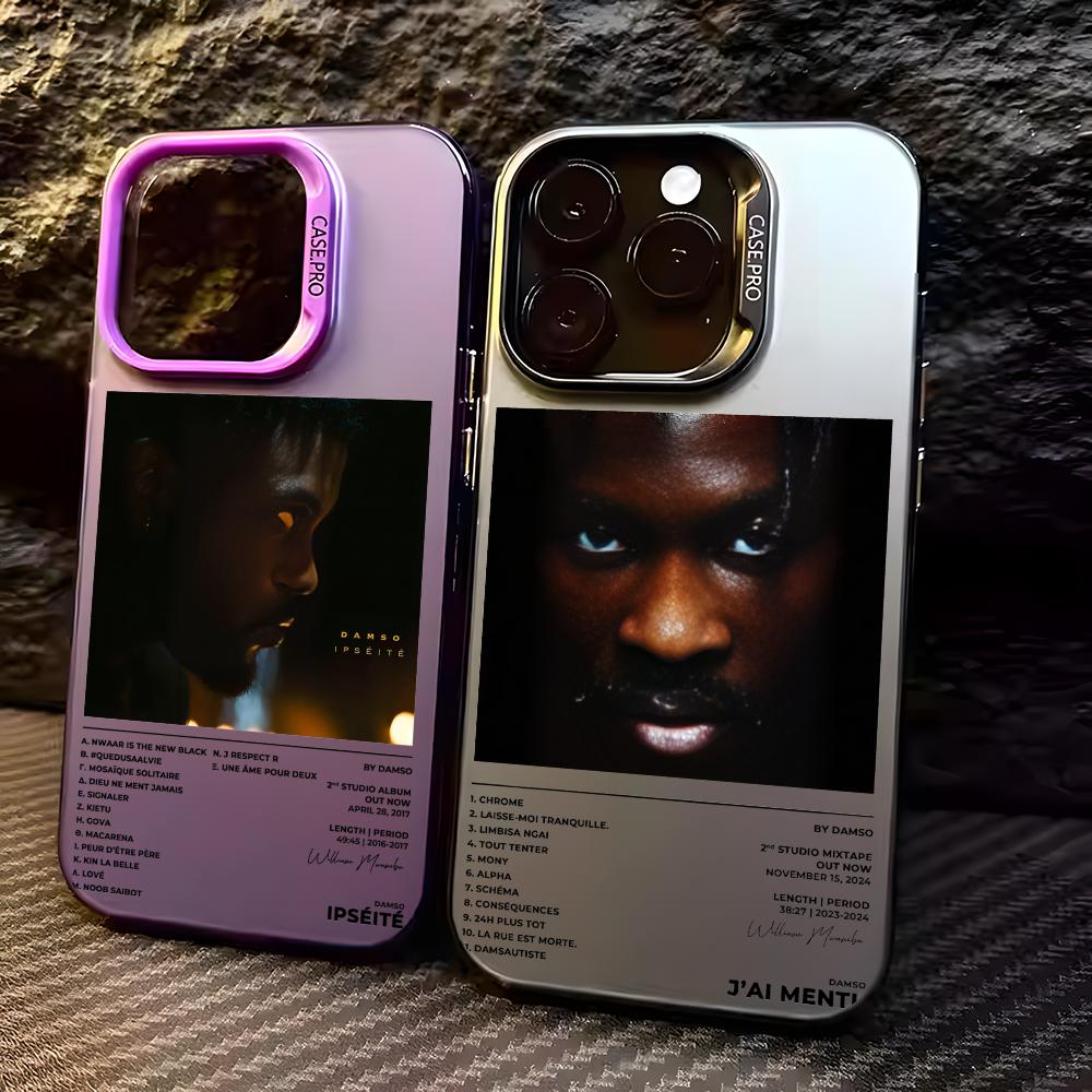 Matte Pc Case - Rapper D-Damso Phone Case For iPhone