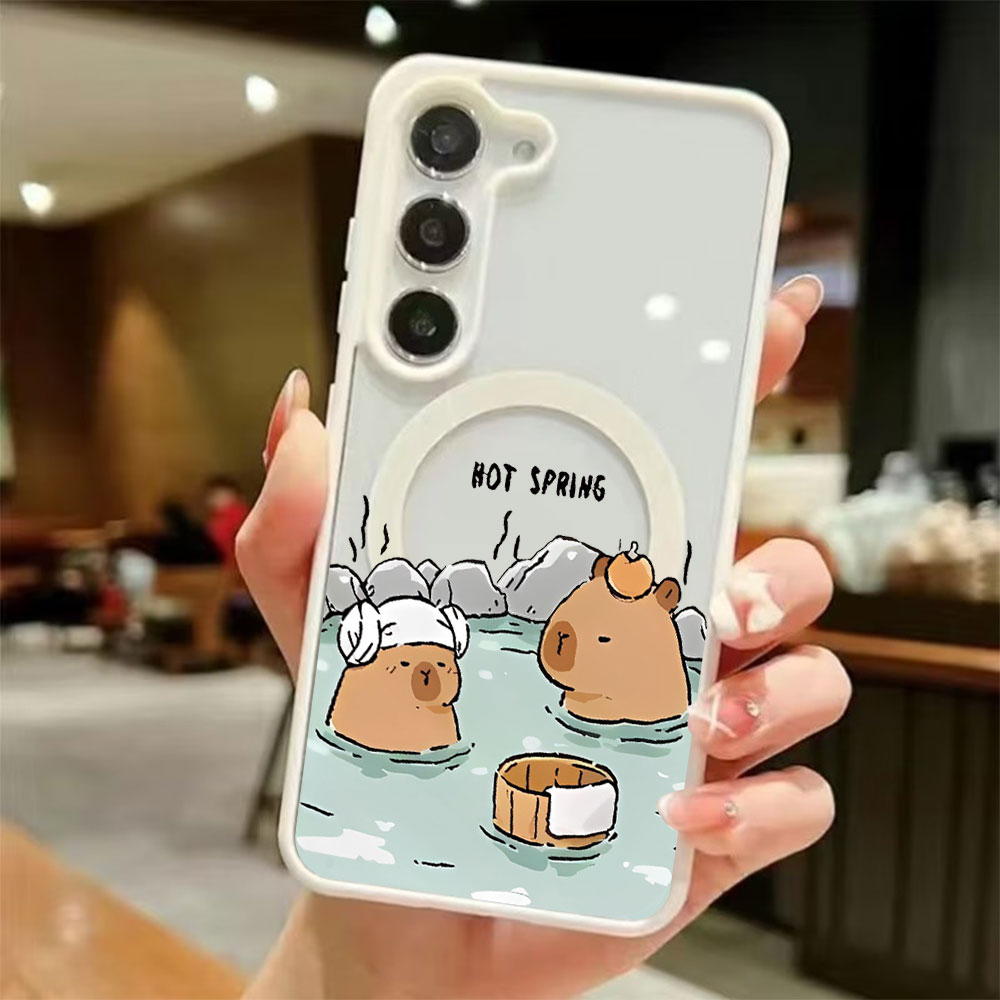 Computer Case - Color Transparent Magnetic Phone Case For