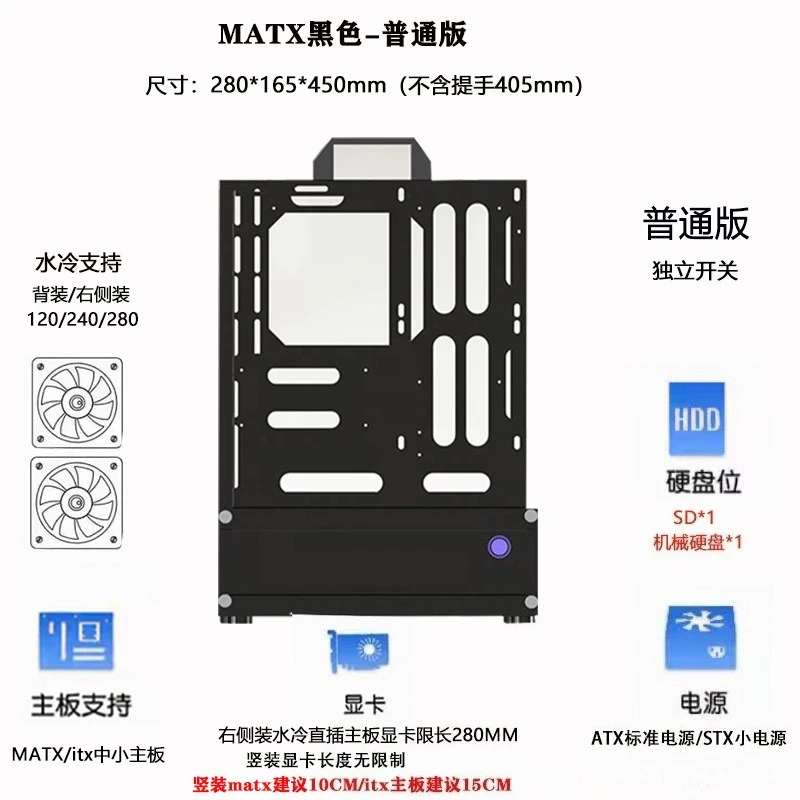 Open Chassis 240/360 Water-Coo - огляд і ціна Pc Chassis