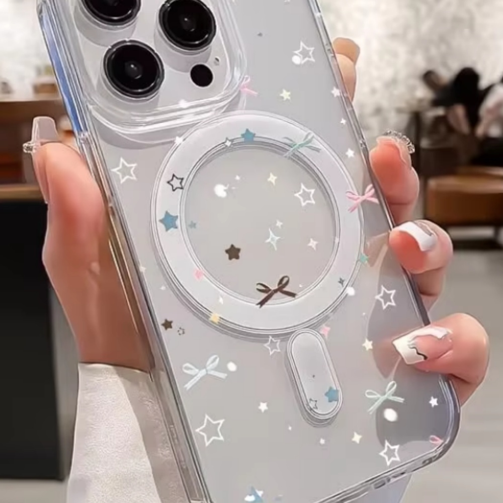 Star Bow Print Clear Phone Cas - огляд і ціна Mini Pc Case