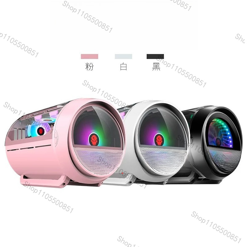 YQD Gaming Pink Case Round RGB - огляд і ціна Atx Case