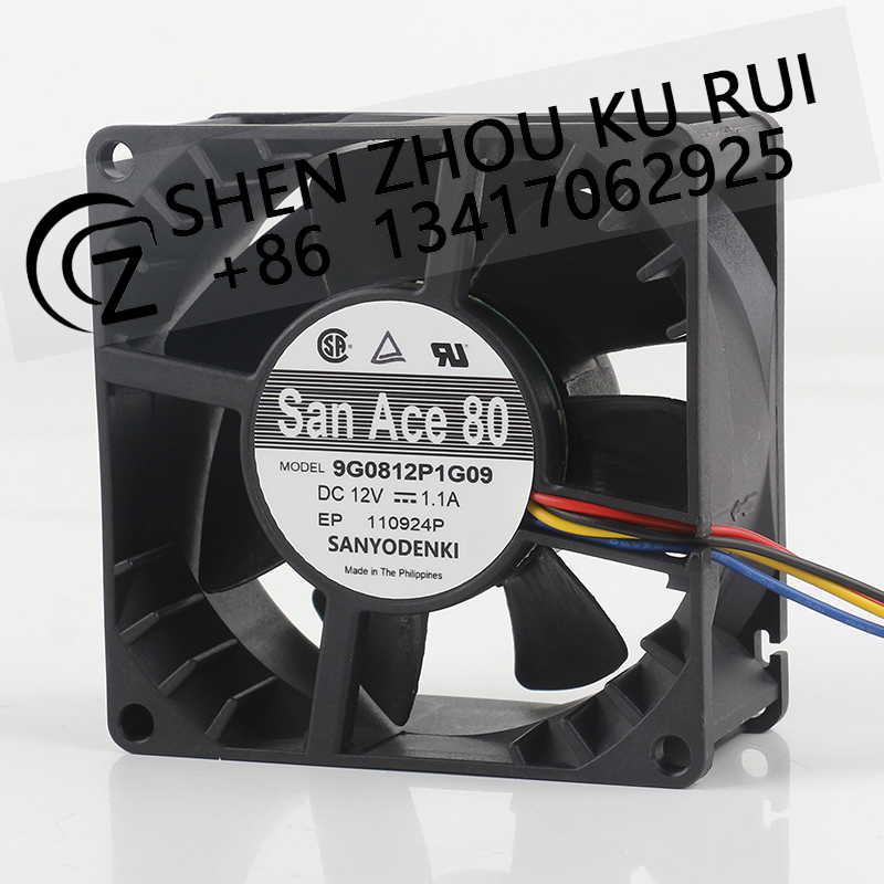 Sanyo 12V 1.1A AC EC 8038 80x8 - огляд і ціна Case Fan Controller