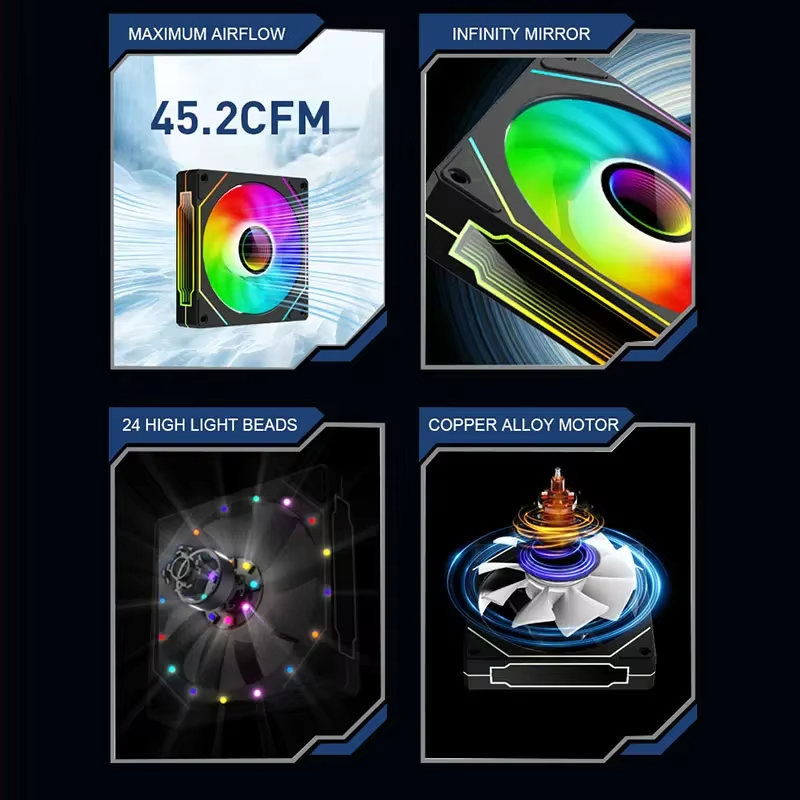 PRISM 4 PRO 120mm PWM ARGB Cas - огляд і ціна Pc Chassis