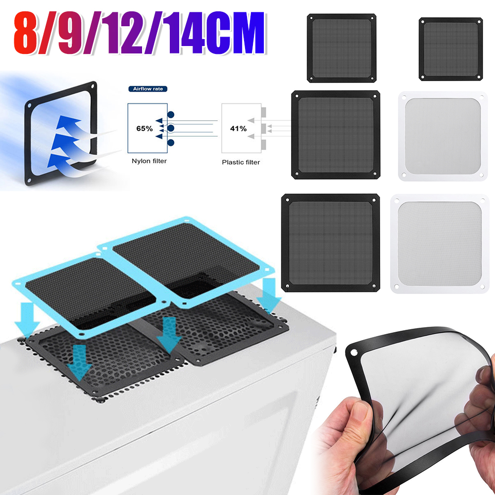 1/2X 8/9/12/14cm Magnetic Fram - огляд і ціна Dust Filter Pc