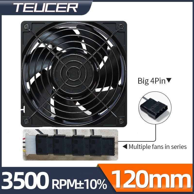 Teucer 12038 12cm 3500RPM PC C - огляд і ціна Pc Chassis