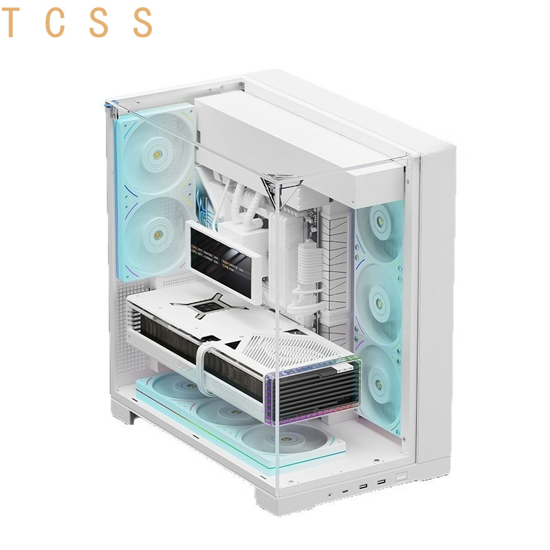 White Panoramic Triple Tempere - огляд і ціна Pc Chassis
