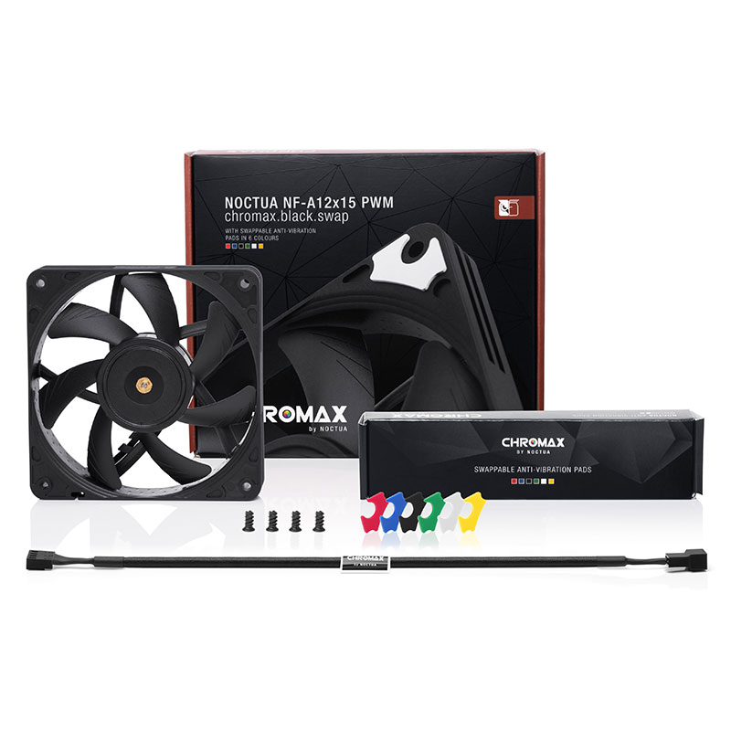 Noctua NF-A12x15 PWM Chromax.b - огляд і ціна Case Fan Controller