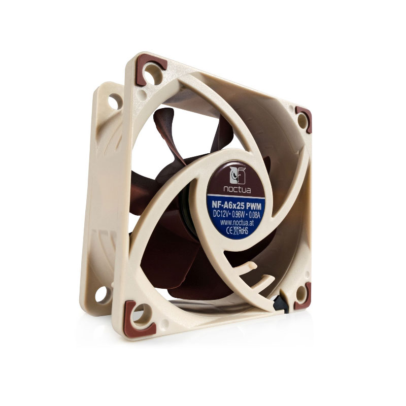 Noctua NF-A6X25 60x60x25mm 12V - огляд і ціна Case Fan Controller