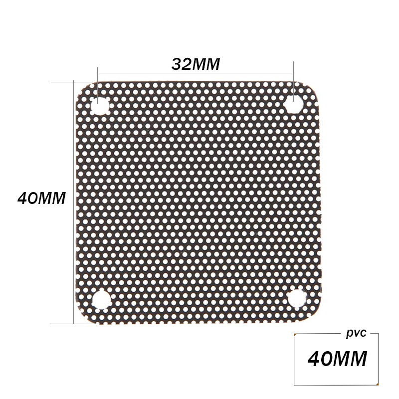 100Pcs YOUNUON 40mm Fan Filter - огляд і ціна Dust Filter Pc