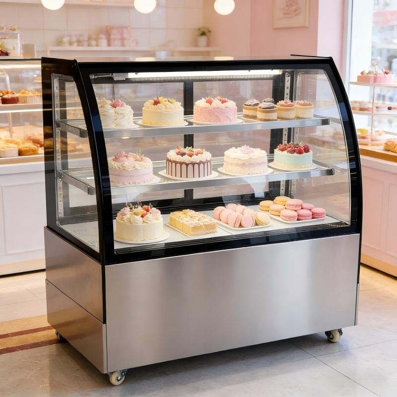 2 Tier Commercial Cake Display - огляд і ціна Case Fans