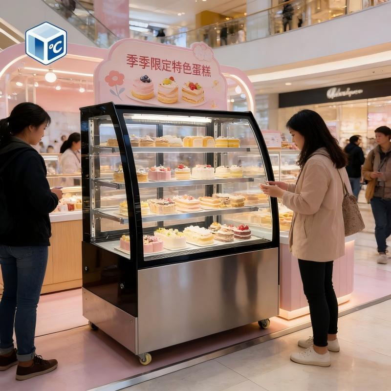 2 Tier Commercial Cake Display - огляд і ціна Case Fans