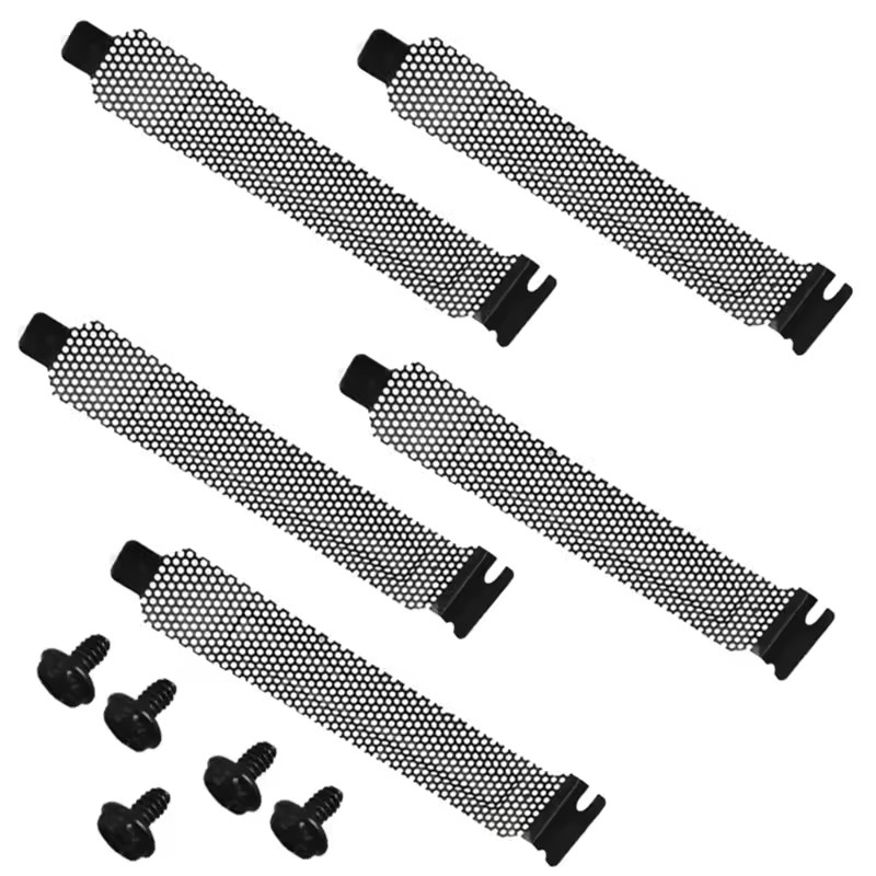 5PCS PCI Slot Cover Filter Bla - огляд і ціна Dust Filter Pc