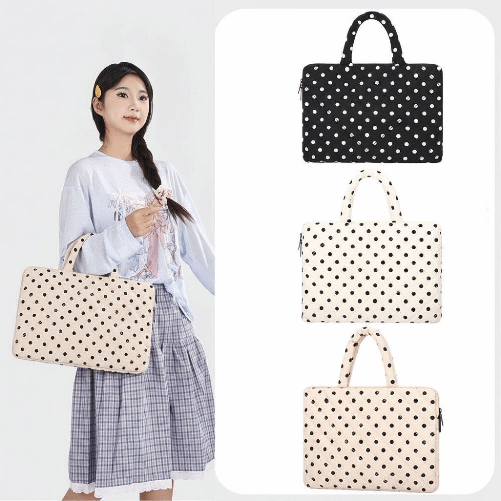 Portable Polka Dot Laptop Bag  - огляд і ціна Computer Case