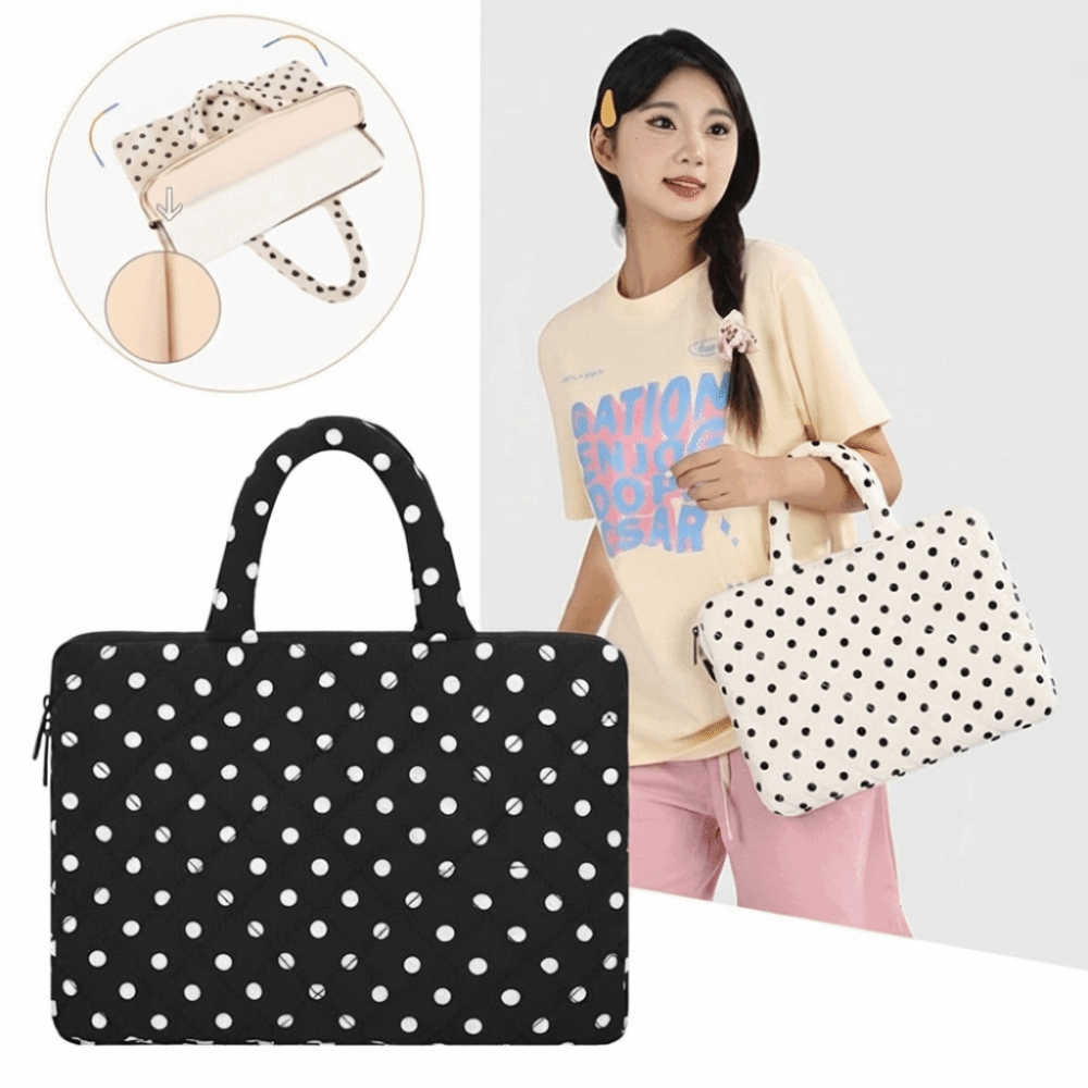 Portable Polka Dot Laptop Bag  - огляд і ціна Computer Case