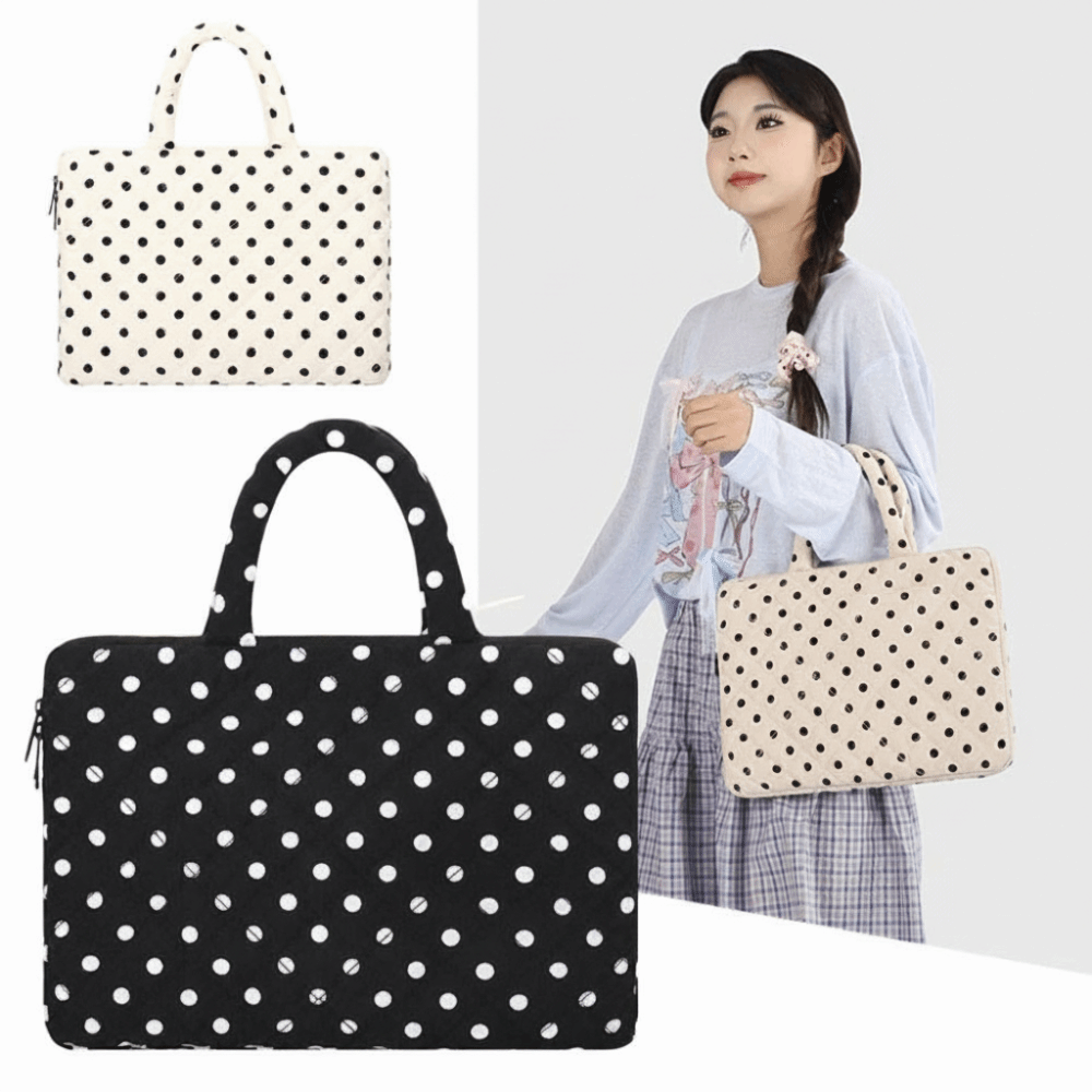Portable Polka Dot Laptop Bag  - огляд і ціна Computer Case
