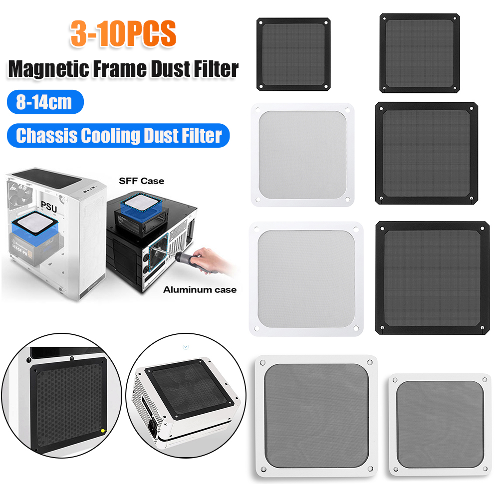 8-14cm PC Computer Case Coolin - огляд і ціна Dust Filter Pc