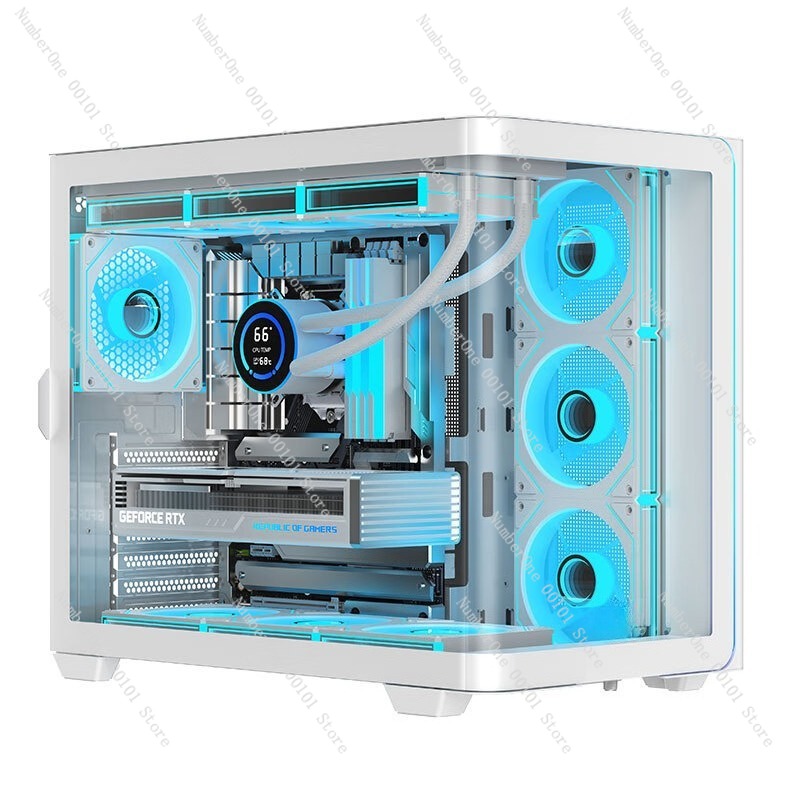 Panoramic Curved Glass Desktop - огляд і ціна Pc Chassis