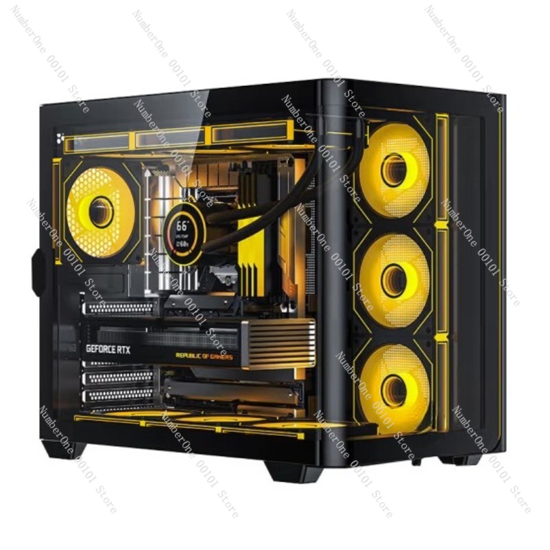 Panoramic Curved Glass Desktop - огляд і ціна Pc Chassis