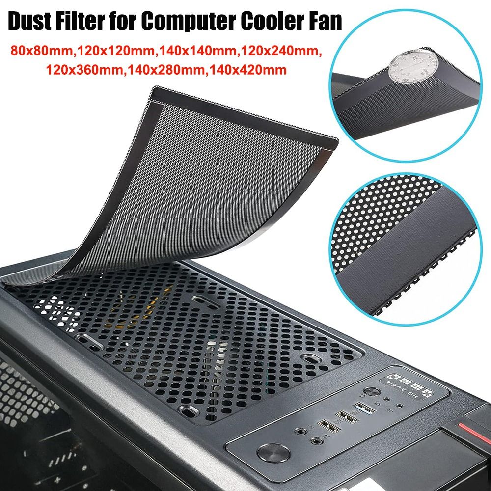 New PVC Dust Filter Cover Blac - огляд і ціна Dust Filter Pc