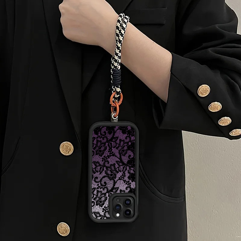 Black Purple Lace Hang Strap P - огляд і ціна Matte Pc Case