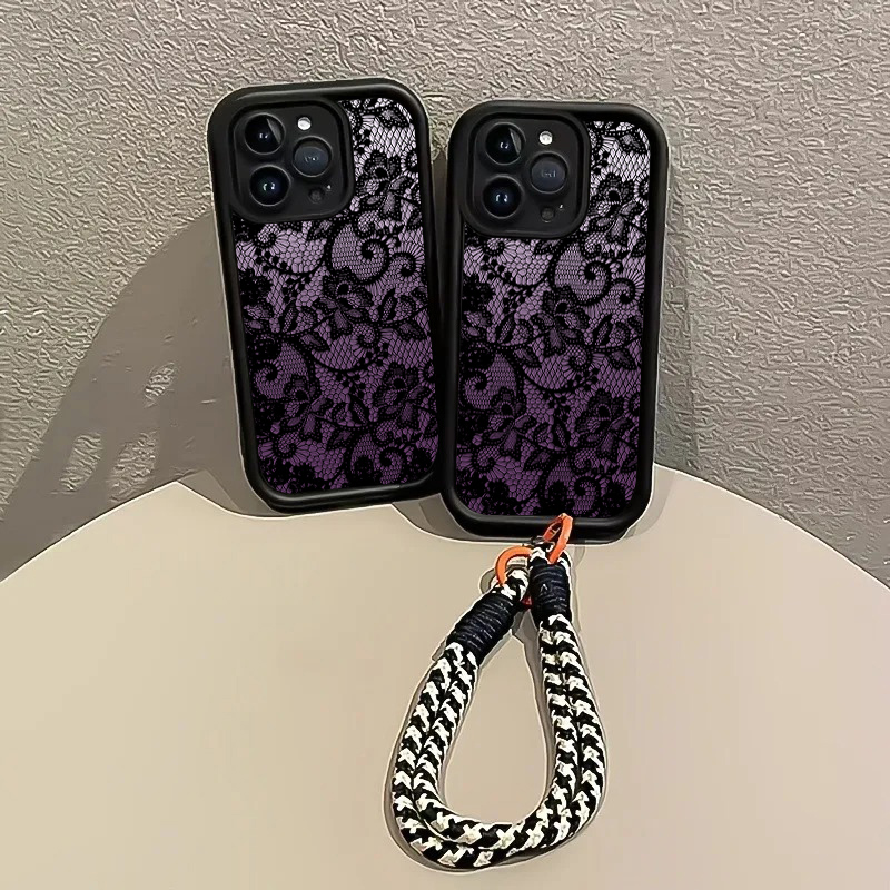 Black Purple Lace Hang Strap P - огляд і ціна Matte Pc Case