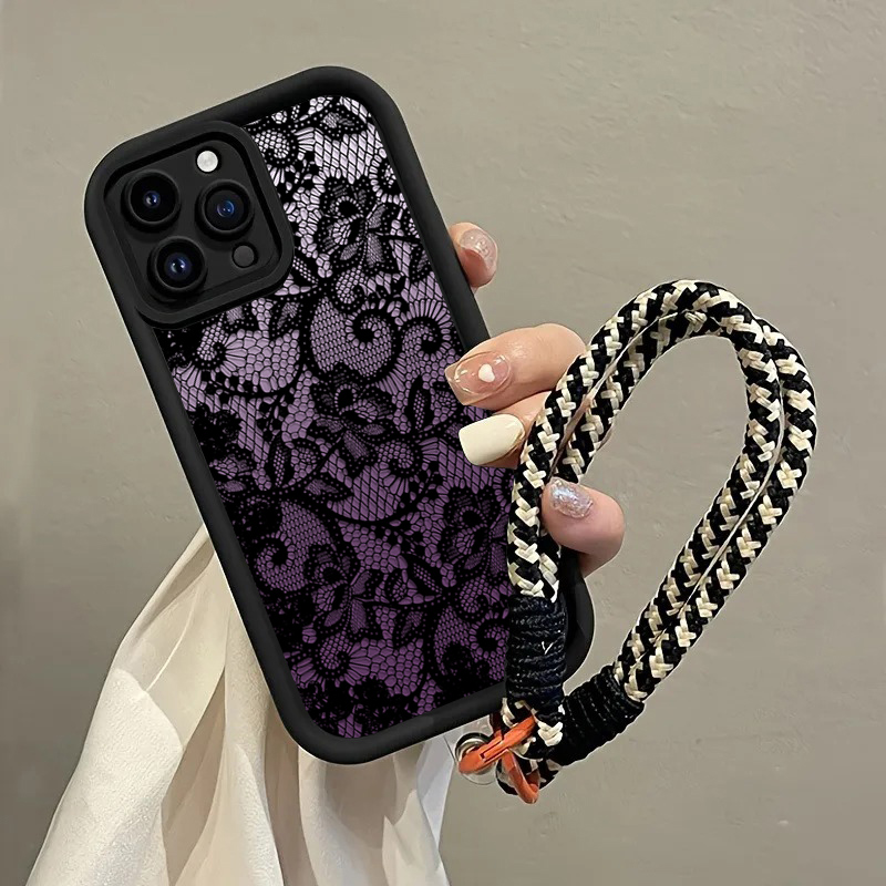 Black Purple Lace Hang Strap P - огляд і ціна Matte Pc Case