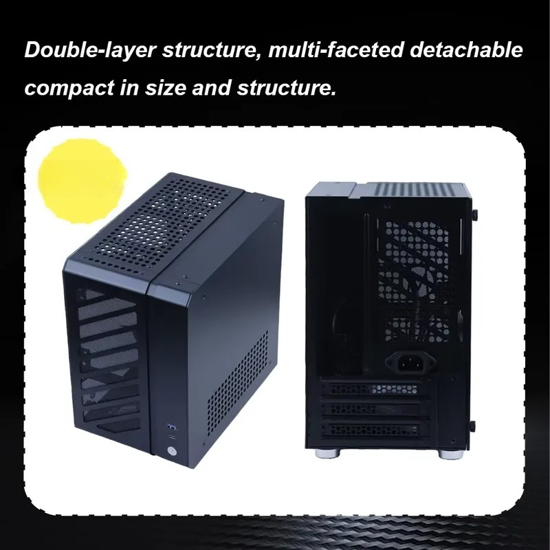 C24 Sugar Cube Air&TypeC Versi - огляд і ціна Pc Chassis