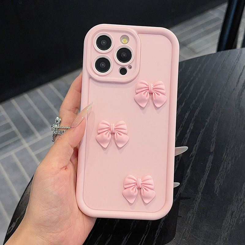 Pink Bow Tie Phone Case For iP - огляд і ціна Matte Pc Case
