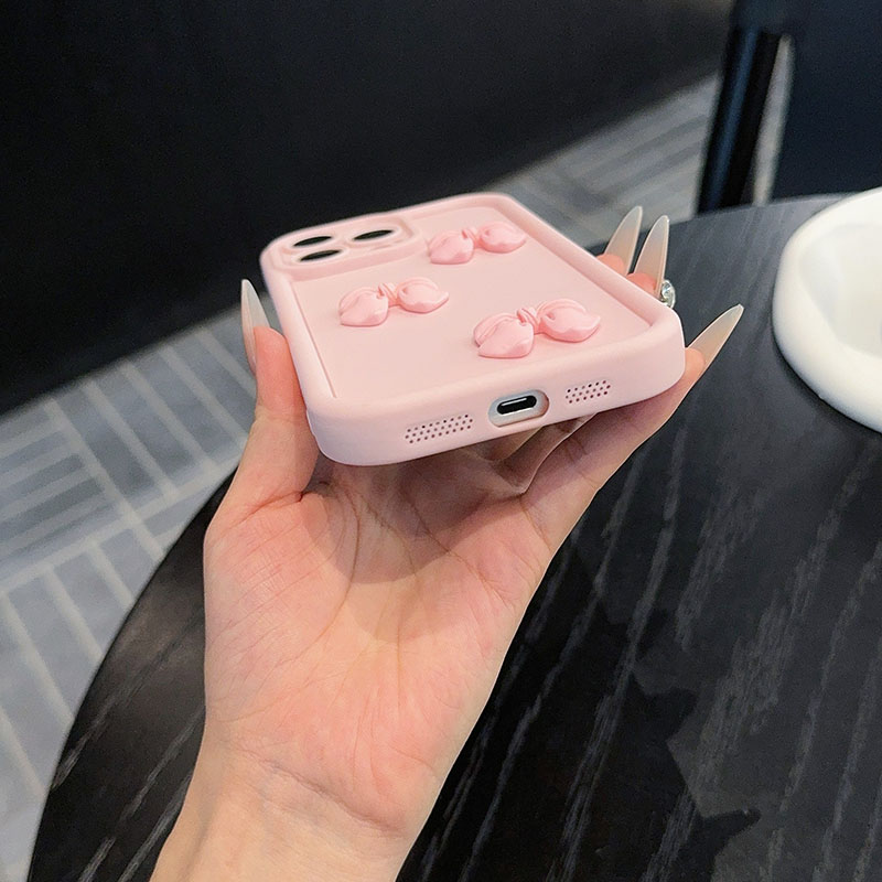 Pink Bow Tie Phone Case For iP - огляд і ціна Matte Pc Case