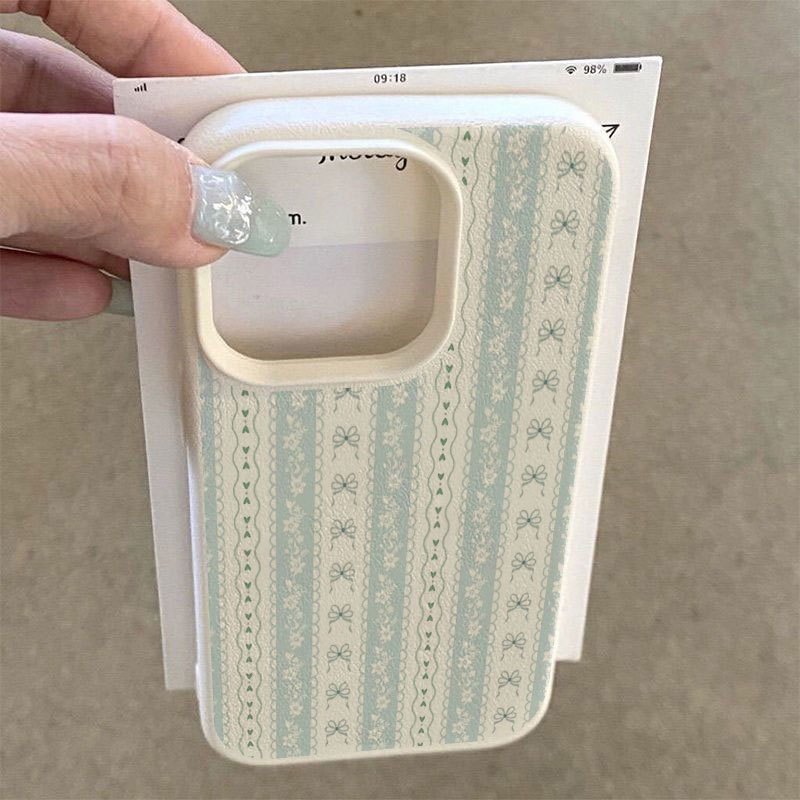 Fresh Light Green Bow Lace Str - огляд і ціна Matte Pc Case