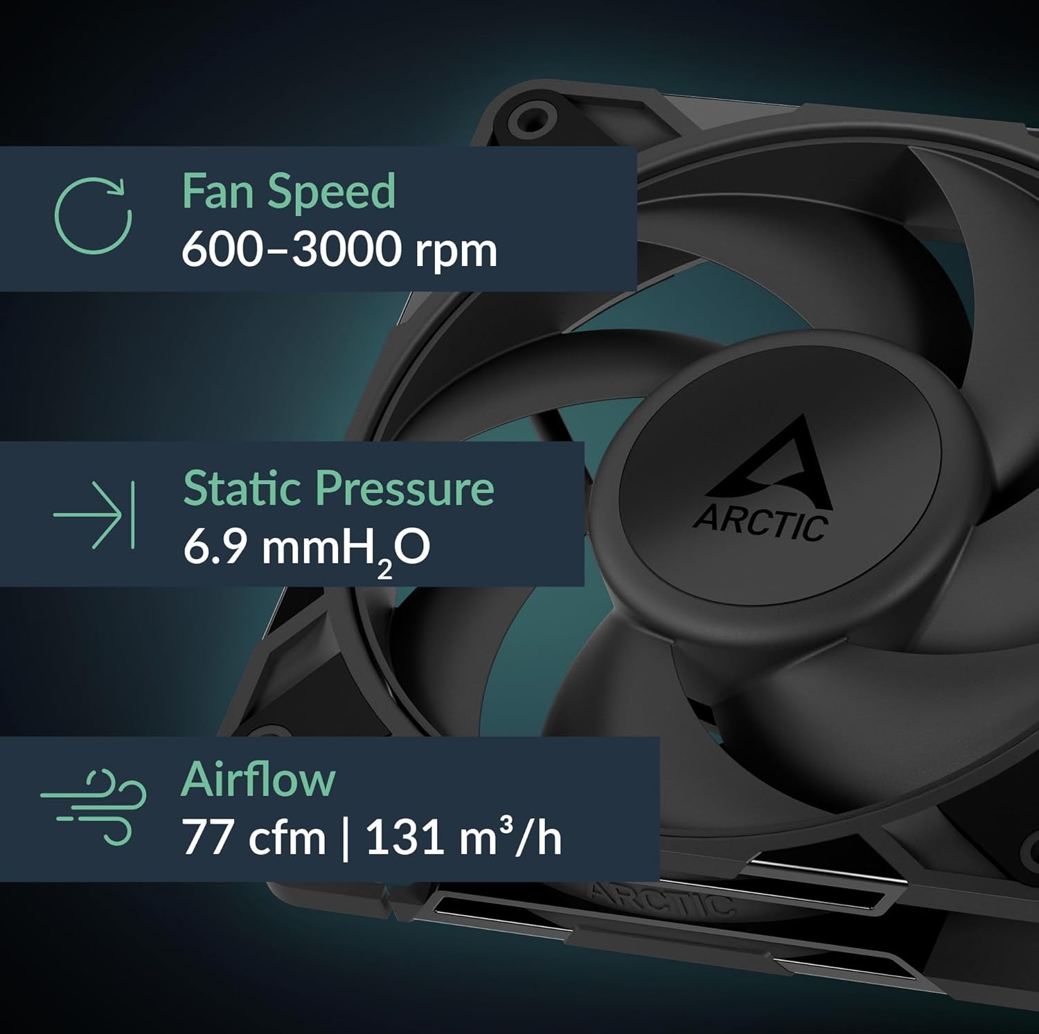 ARCTIC P12 Pro Computer Deskto - огляд і ціна Case Fan Controller