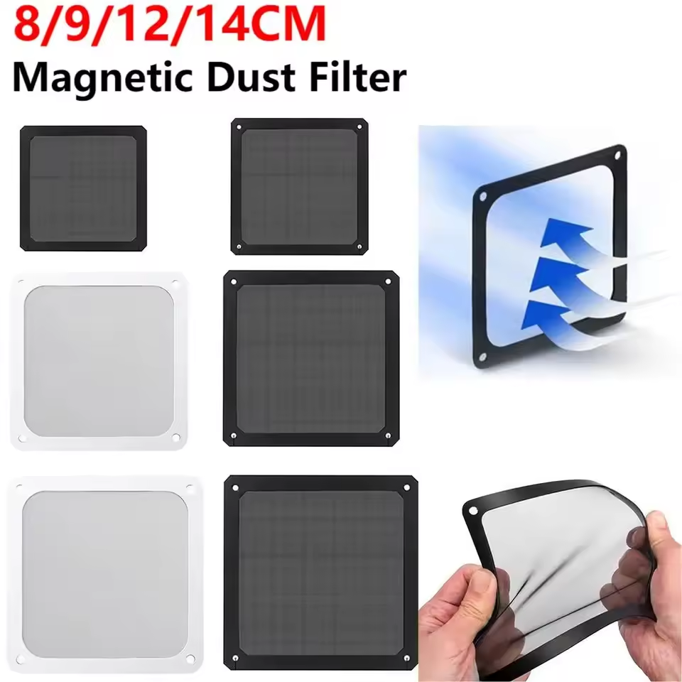 80mm 90mm 120mm 140mm PC Chass - огляд і ціна Dust Filter Pc