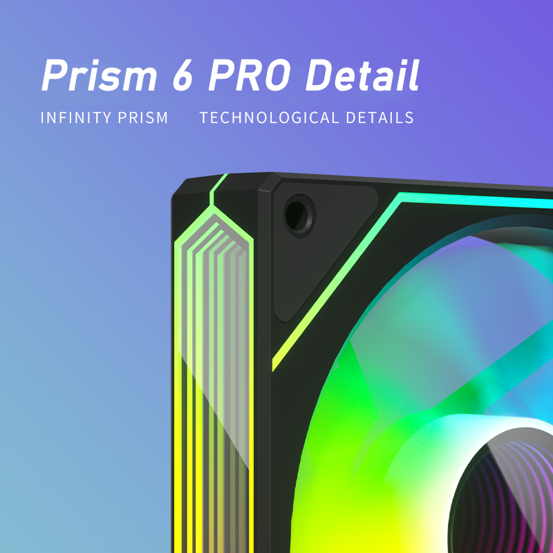 ZEZZIO PRISM 6 PRO 120mm  ARGB - огляд і ціна Case Fan Controller