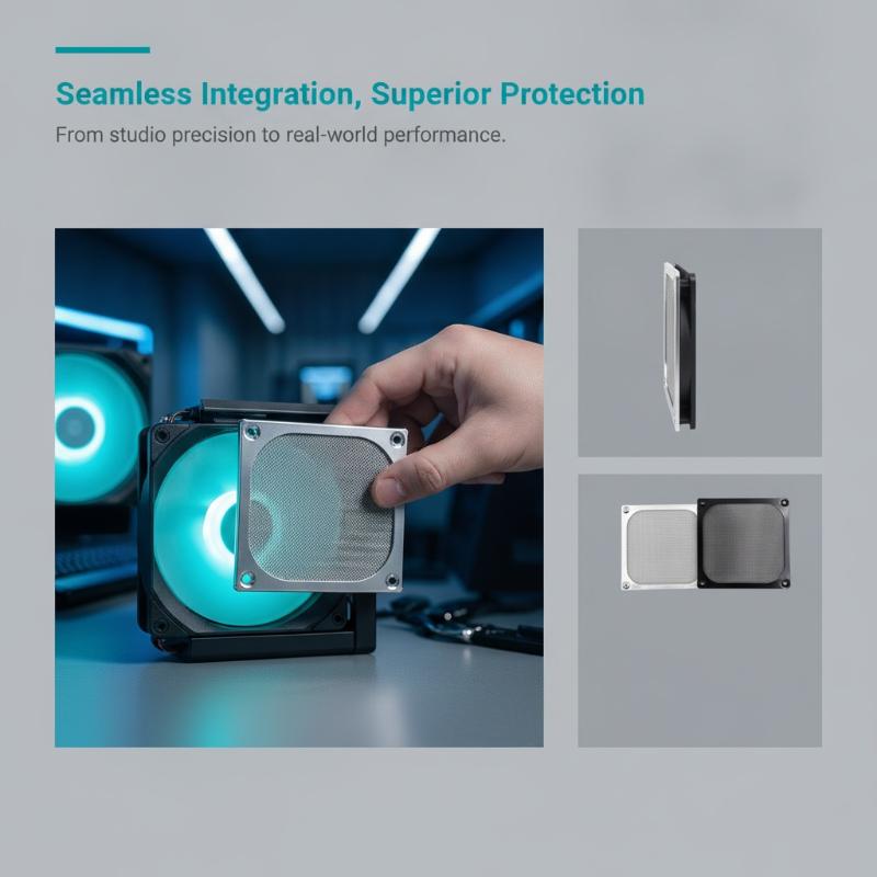 Metal Cooling Fan Dust Protect - огляд і ціна Dust Filter Pc